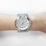 Michael Kors Dylan Silver Dial Silver Steel Strap Watch for Women - MK5312 Buy Now By Michael Kors