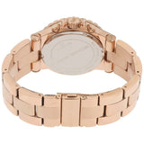 Shop Michael Kors Dylan Rose Gold Dial Rose Gold Steel Strap Watch for Women - MK5314 in USA