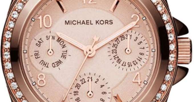 Michael Kors Blair Rose Gold Dial Rose Gold Steel Strap Watch for Women - MK5613 Buy Now By Michael Kors