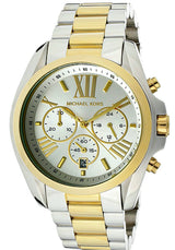 Michael Kors Bradshaw Silver Dial Two Tone Steel Strap Watch for Women - MK5627 Buy Now By Michael Kors