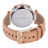 Michael Kors Parker Chronograph White Dial Tan Leather Strap Watch for Women - MK5633 Buy Now By Michael Kors