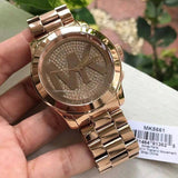 Michael Kors Runway Rose Gold Dial Rose Gold Steel Strap Watch for Women - MK5661 Buy Now By Michael Kors