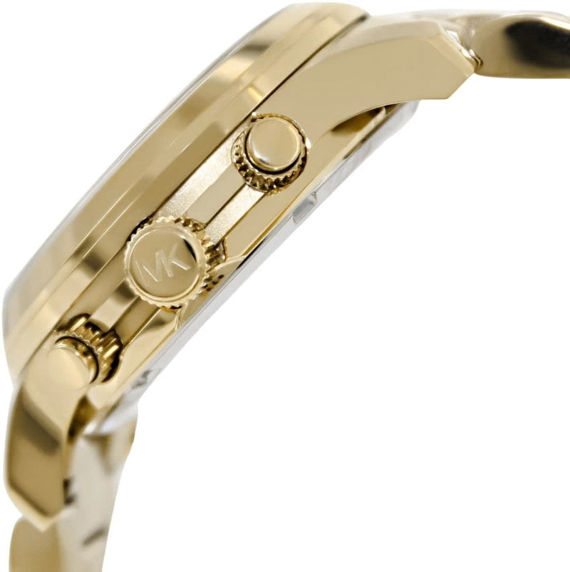 Michael Kors Runway Chronograph Gold Dial Gold Steel Strap Watch For Women - MK5698 Buy Now By Michael Kors