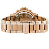 Michael Kors Everest Chronograph Rose Gold Dial Rose Gold Steel Strap Watch For Women - MK5755
