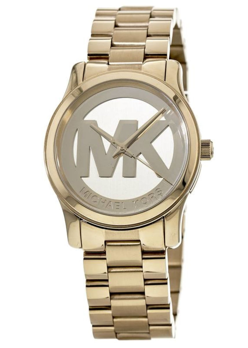 Michael Kors Runway Gold Dial Gold Steel Strap Watch for Women - MK5786 Buy Now By Michael Kors