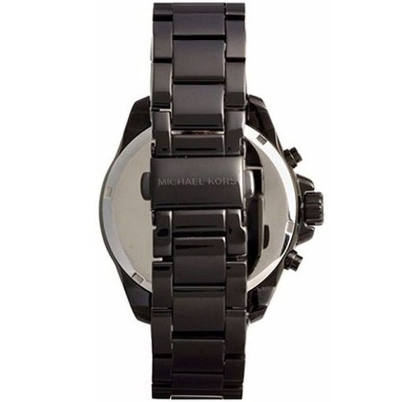 Michael Kors Everest Quartz Rose Gold Dial Black Steel Strap Watch For Women - MK5872 Buy Now By Michael Kors