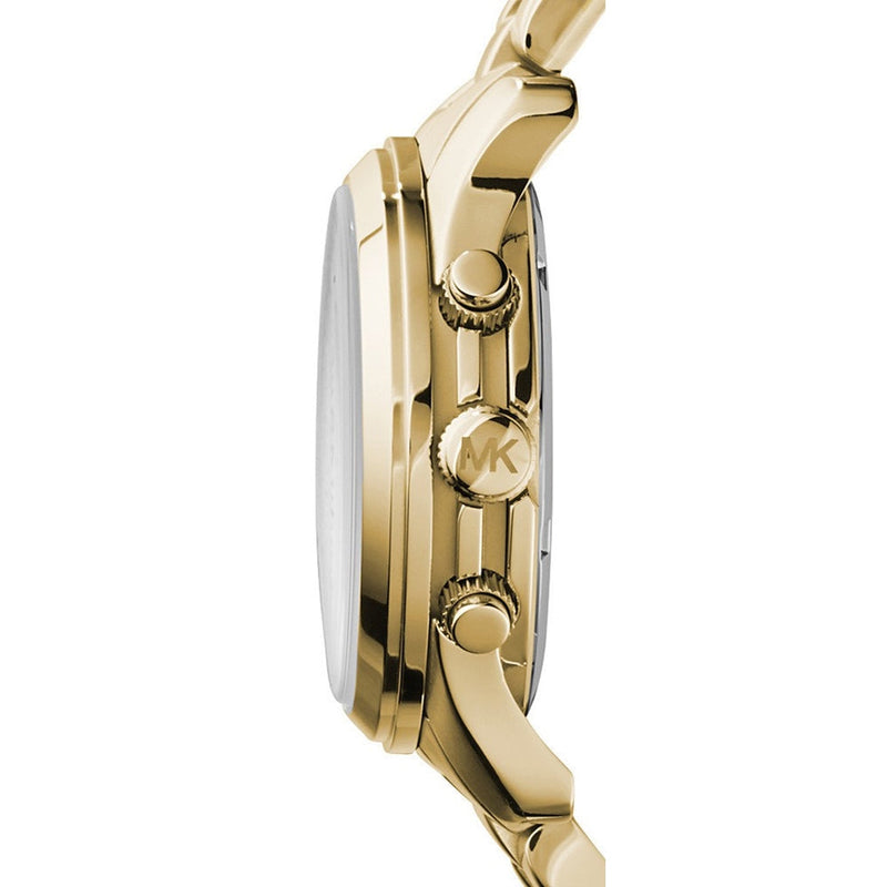 Michael Kors Runway Iridescent Pink Dial Gold Steel Strap Watch for Women - MK5939 Buy Now By Michael Kors