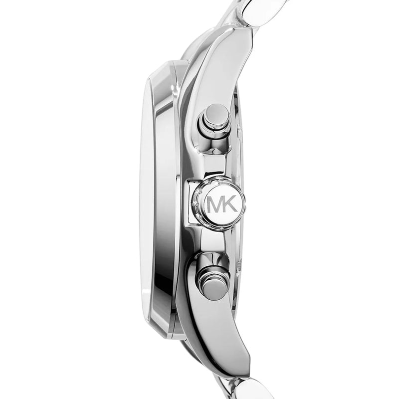 Michael Kors Bradshaw Chronograph Blue Dial Silver Steel Strap Watch For Women - MK6099 Buy Now By Michael Kors