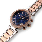 Michael Kors Parker Blue Dial Two Tone Steel Strap Watch for Women - MK6141 Buy Now By Michael Kors