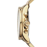 Michael Kors Wren Diamonds Gold Dial Two Tone Steel Strap Watch for Women - MK6157 Buy Now By Michael Kors