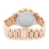Michael Kors Brinkley Rose Gold Dial Rose Gold Steel Strap Watch for Women - MK6204 Buy Now By Michael Kors