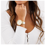 Michael Kors Parker White Dial Two Tone Steel Strap Watch for Women - MK6313 Buy Now By Michael Kors