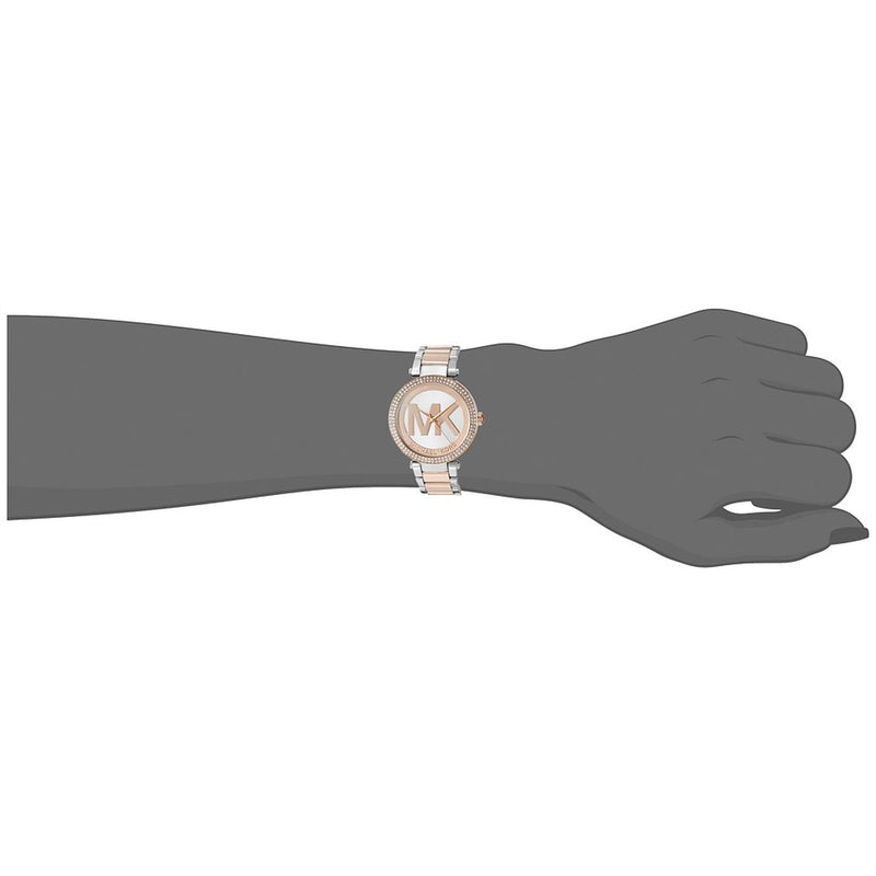 Michael Kors Parker Gold Dial Two Tone Steel Strap Watch for Women - MK6314 Buy Now By Michael Kors