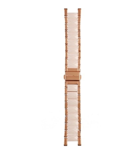 Michael Kors Parker Mother of Pearl Pink Dial Two Tone Steel Strap Watch for Women - MK6402 Buy Now By Michael Kors