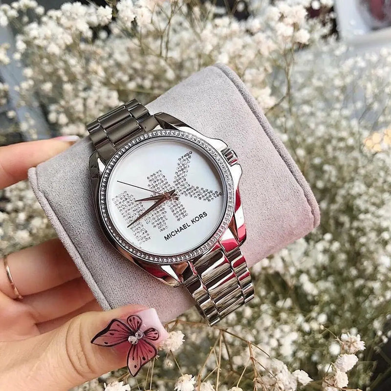 Michael Kors Bradshaw Quartz Silver Dial Silver Steel Strap Watch For Women - MK6554 Buy Now By Michael Kors