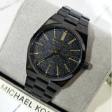 Michael Kors Channing Quartz Black Dial Black Steel Strap Watch For Women - MK6625 Buy Now By Michael Kors