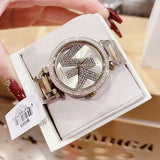 Michael Kors Parker Quartz Rose Gold Dial Rose Gold Steel Strap Watch For Women - MK6660 Buy Now By Michael Kors