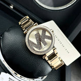 Michael Kors Parker Quartz Rose Gold Dial Rose Gold Steel Strap Watch For Women - MK6660 Buy Now By Michael Kors