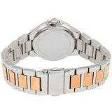 Shop Michael Kors Camille Multifunction White Dial Two Tone Steel Strap Watch For Women - MK6846 in USA