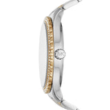 Michael Kors Layton Quartz Silver Dial Two Tone Steel Strap Watch For Women - MK6899 Buy Now By Michael Kors