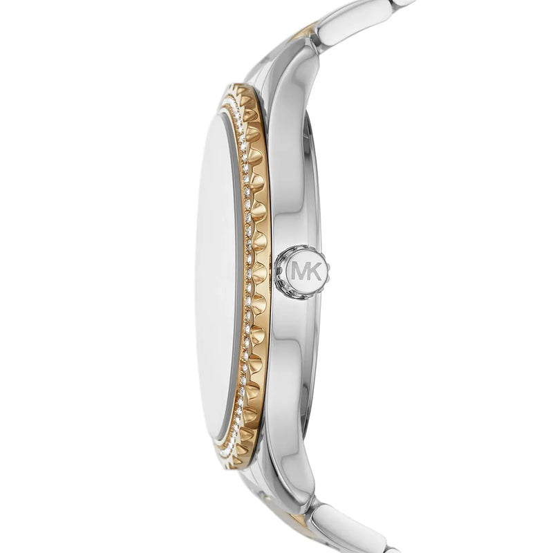 Michael Kors Layton Quartz Silver Dial Two Tone Steel Strap Watch For Women - MK6899 Buy Now By Michael Kors