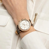 Michael Kors Parker Chronograph White Dial Brown Leather Strap Watch For Women - MK6917 Buy Now By Michael Kors