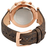 Michael Kors Parker Chronograph White Dial Brown Leather Strap Watch For Women - MK6917 Buy Now By Michael Kors