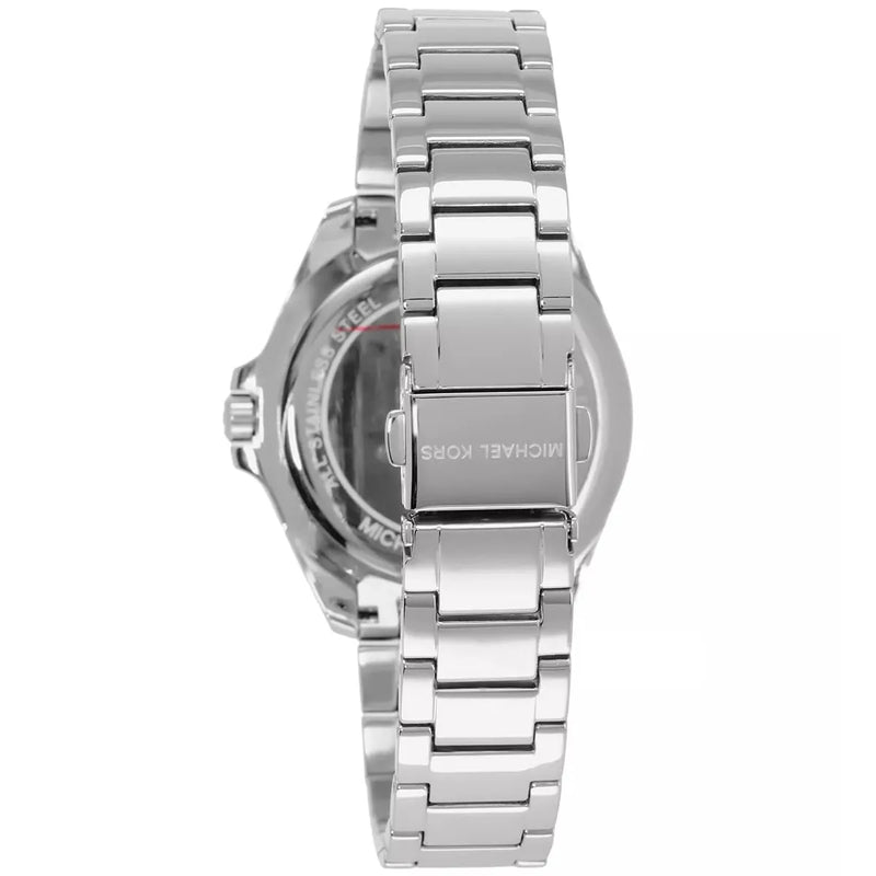 Michael Kors Kacie Three Hand Pink Dial Silver Steel Strap Watch for Women - MK6929 Buy Now By Michael Kors