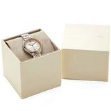 Michael Kors Mindy Three Hand White Dial Two Tone Steel Strap Watch For Women - MK7077 Buy Now By Michael Kors