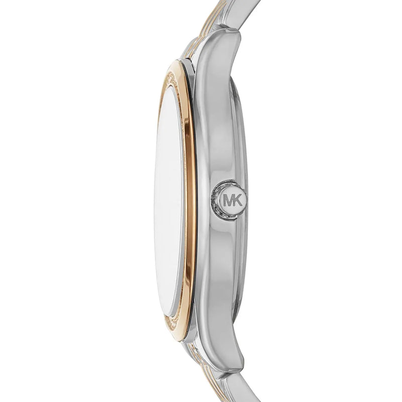 Michael Kors Mindy Three Hand White Dial Two Tone Steel Strap Watch For Women - MK7084 Buy Now By Michael Kors