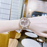 Michael Kors Bryn Chronograph Rose Gold Dial Rose Gold Steel Strap Watch For Women - MK7200 Buy Now By Michael Kors