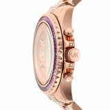 Michael Kors Everest Chronograph Rose Gold Dial Rose Gold Steel Strap Watch For Women - MK7211 Buy Now By Michael Kors