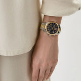 Michael Kors Lexington Chronograph Blue Dial Two Tone Steel Strap Watch For Women - MK7218 Buy Now By Michael Kors