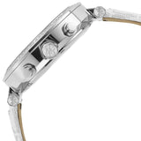 Michael Kors Parker Chronograph White Dial White Leather Strap Watch For Women - MK7226 Buy Now By Michael Kors
