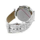 Michael Kors Parker Chronograph White Dial White Leather Strap Watch For Women - MK7226 Buy Now By Michael Kors