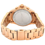 Michael Kors Everest Chronograph Crystals Rose Gold Dial Rose Gold Steel Strap Watch For Women - MK7235 Buy Now By Michael Kors