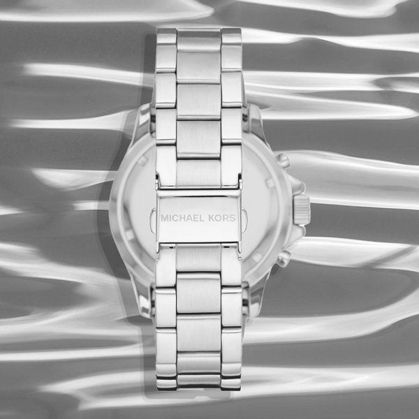 Michael Kors Everest Chronograph Blue Dial Silver Steel Strap Watch For Women - MK7237 Buy Now By Michael Kors