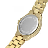 Michael Kors Lennox Three-Hand Silver Dial Gold Steel Strap Watch For Women - MK7278 Buy Now By Michael Kors