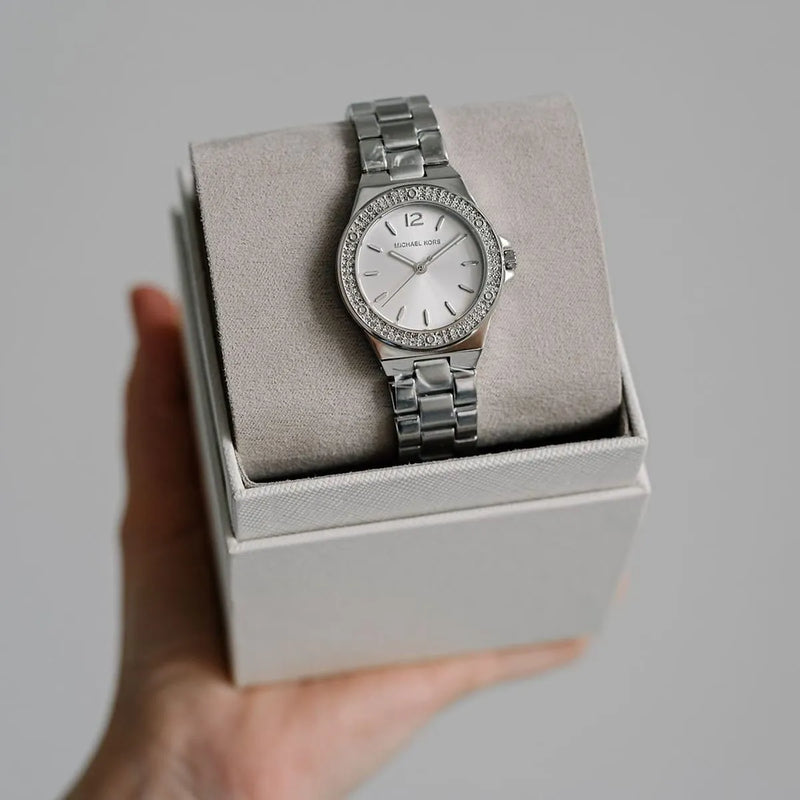 Michael Kors Lennox Three Hand Silver Dial Silver Steel Strap Watch For Women - MK7280 Buy Now By Michael Kors