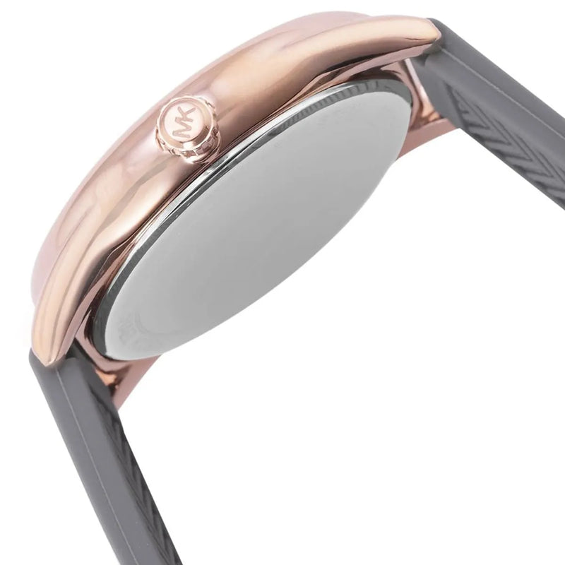 Michael Kors Janelle Three Hand Grey Dial Grey Rubber Strap Watch For Women - MK7314 Buy Now By Michael Kors