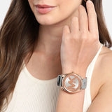 Michael Kors Janelle Three Hand Grey Dial Grey Rubber Strap Watch For Women - MK7314 Buy Now By Michael Kors