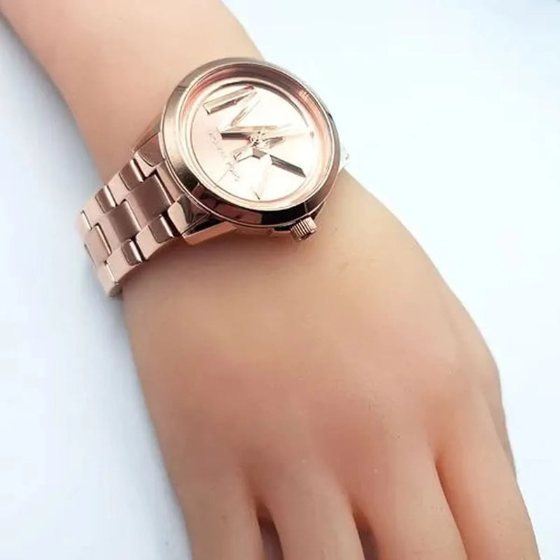 Michael Kors Brynn Analog Rose Gold Dial Rose Gold Steel Strap Watch For Women - MK7318 Buy Now By Michael Kors