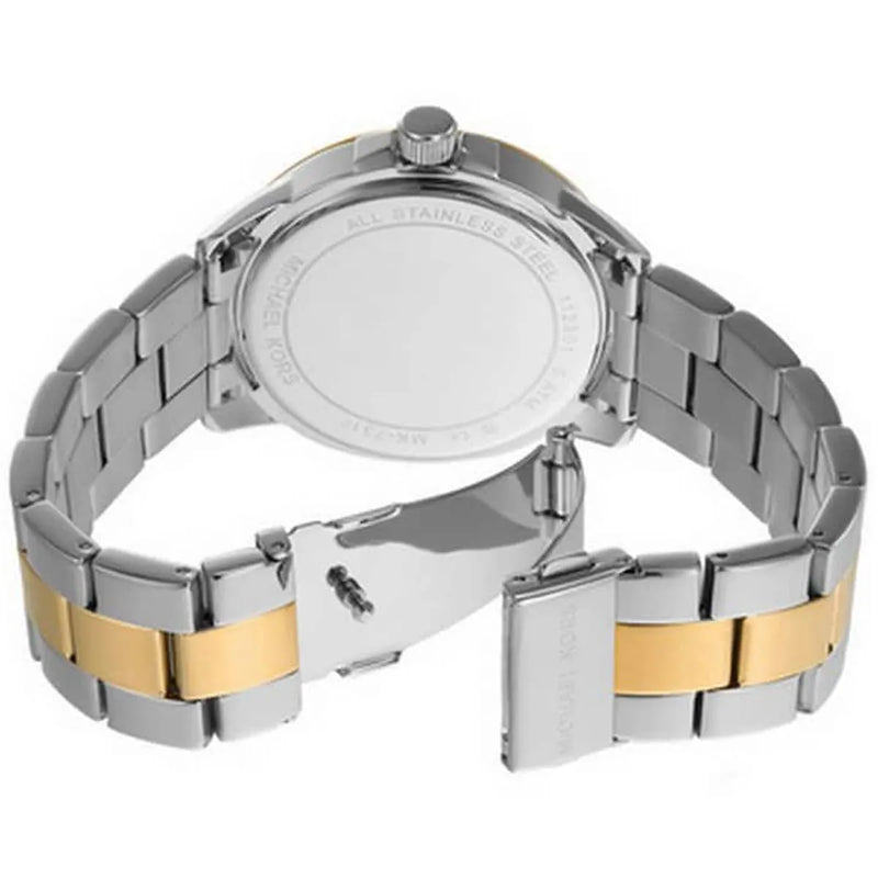 Michael Kors Analog Silver Dial Two Tone Steel Strap Watch For Women - MK7319 Buy Now By Michael Kors