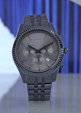 Michael Kors Lexington Chronograph Blue Dial Blue Steel Strap Watch for Men - MK8480 Buy Now By Michael Kors