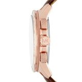 Michael Kors Ryker Analog Gray Dial Brown Leather Strap Watch For Men - MK8519 Buy Now By Michael Kors
