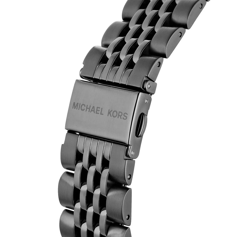Michael Kors Bayville Chronograph Blue Dial Grey Steel Strap Watch For Men - MK8727 Buy Now By Michael Kors