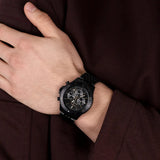 Michael Kors Bayville Chronograph Black Dial Black Steel Strap Watch For Men - MK8750 Buy Now By Michael Kors