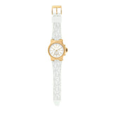 Michael Kors Dylan Chronograph White Dial White Rubber Strap Watch For Men - MK8937 Buy Now By Michael Kors