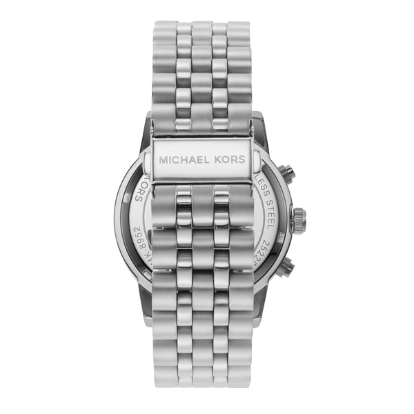 Michael Kors Hutton Chronograph Blue Dial Blue Steel Strap Watch For Men - MK8952 Buy Now By Michael Kors