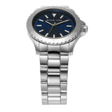 Michael Kors Everest Three-Hand Blue Dial Silver Steel Strap Watch For Men - MK9079 Buy Now By Michael Kors